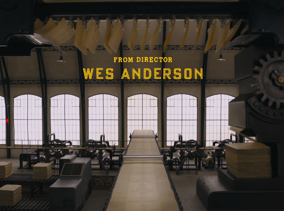Le premier plan de la bande-annonce de The French Dispatch de Wes Anderson