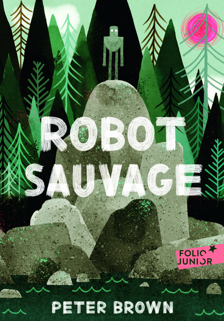 couverture française du robot sauvage